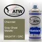 Preview: Chevrolet, Gray Ghost Metallic, WA2471F / GRC: 400ml Sprühdose, von ATW Autoteile West.